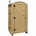 Satellite Axxis 8700A Sand Portable Restroom - Assembled 6218700A